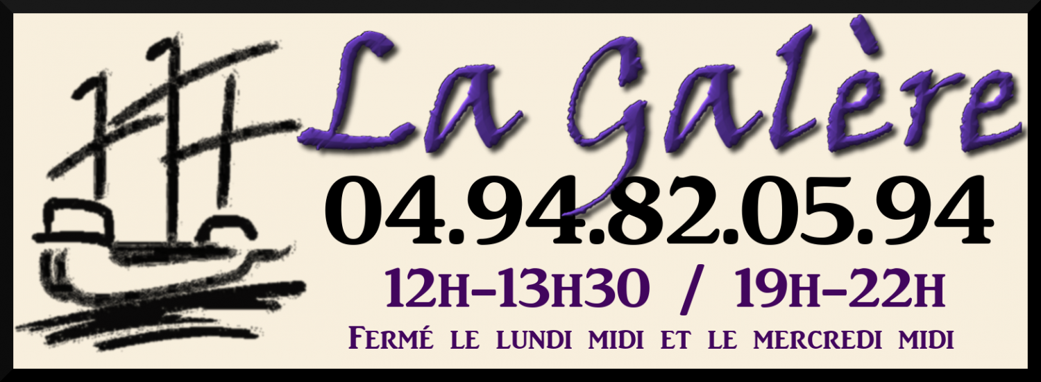 galere enseigne été 2026